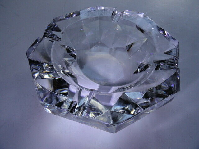Baccarat Crystal Ashtray