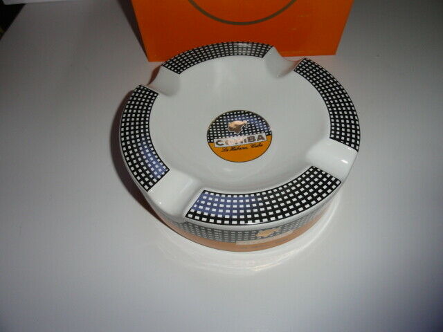 Ceramic ashtray in the box  8" diameter