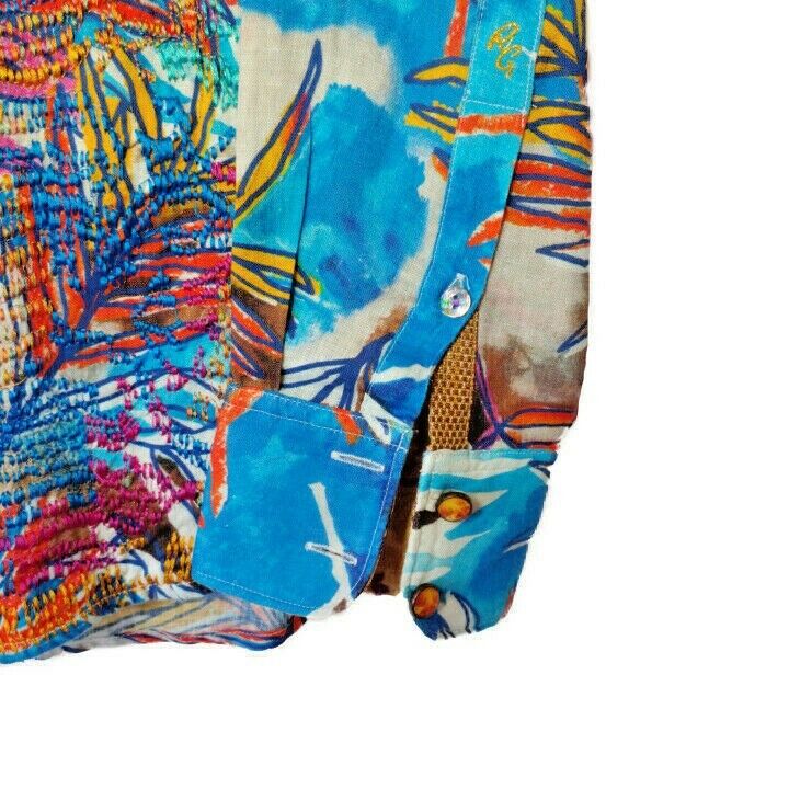 Robert Graham - Colorful Long Sleeve - Men's Medium Button Down Classic Fit