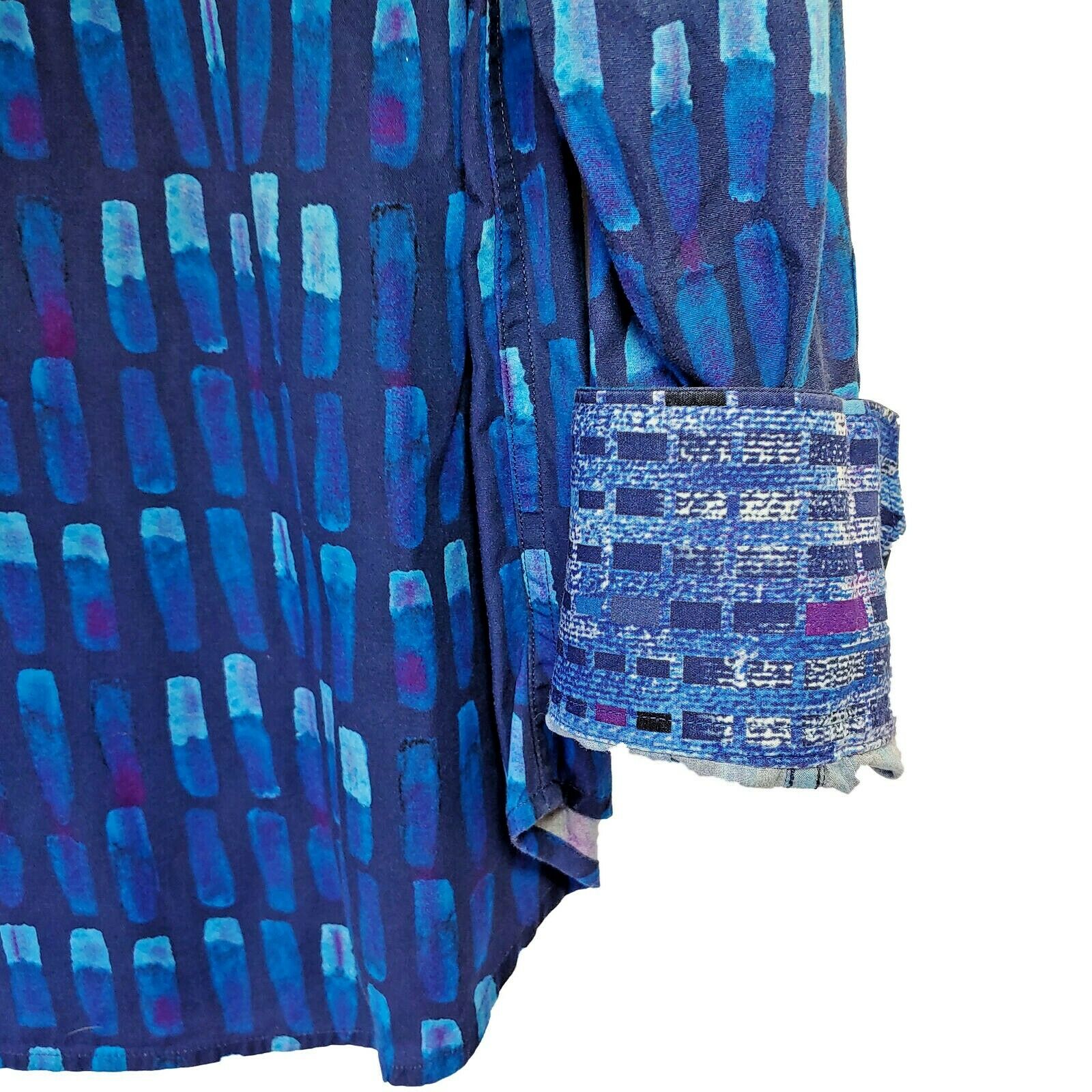 Robert Graham - Colorful Long Sleeve - Men's Medium Button Down Classic Fit