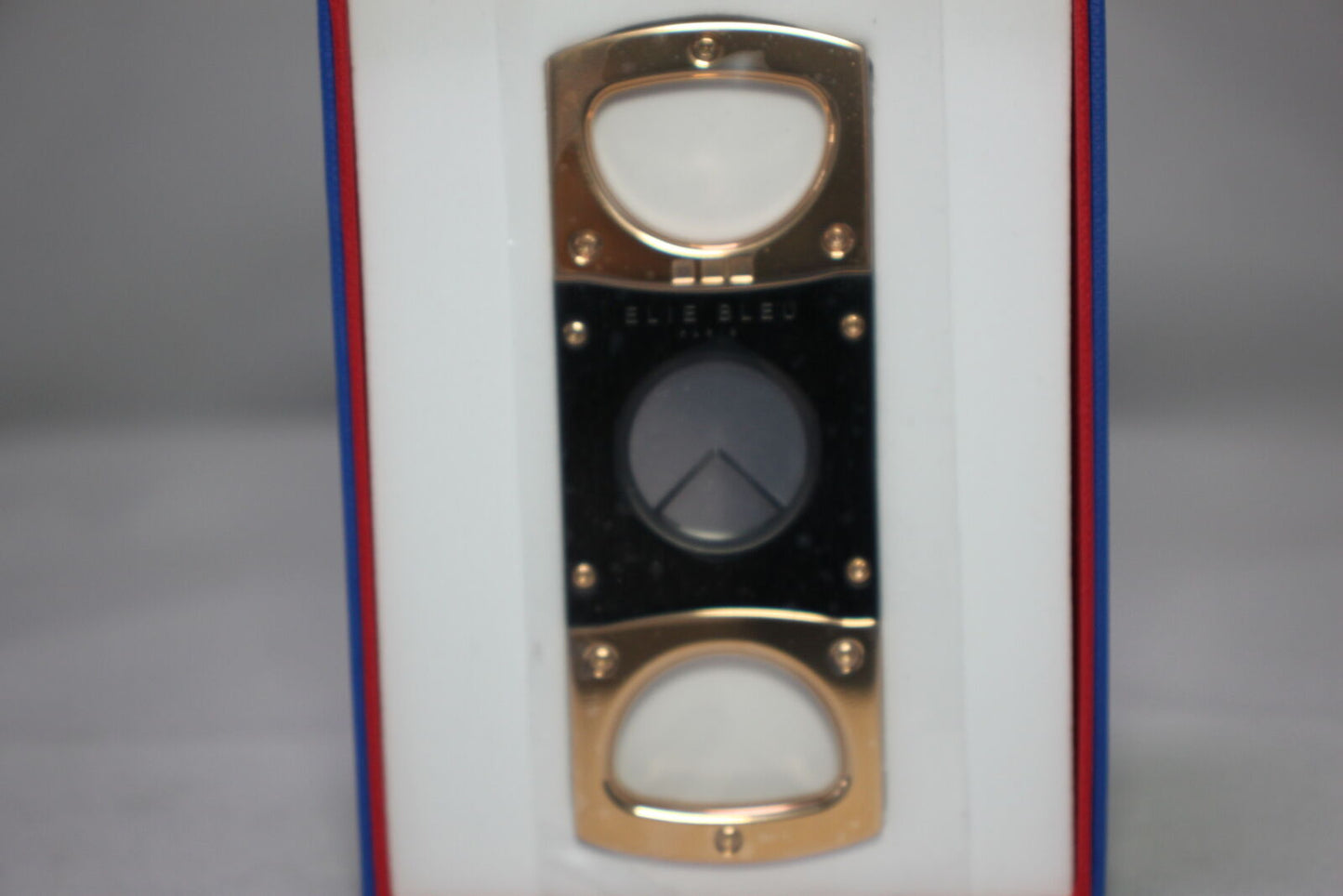 Elie Bleu Cigar Cutter Polished Rose Gold with Satin Black | EBC1002 New