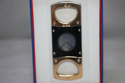 Elie Bleu Cigar Cutter Polished Rose Gold with Satin Black | EBC1002 New