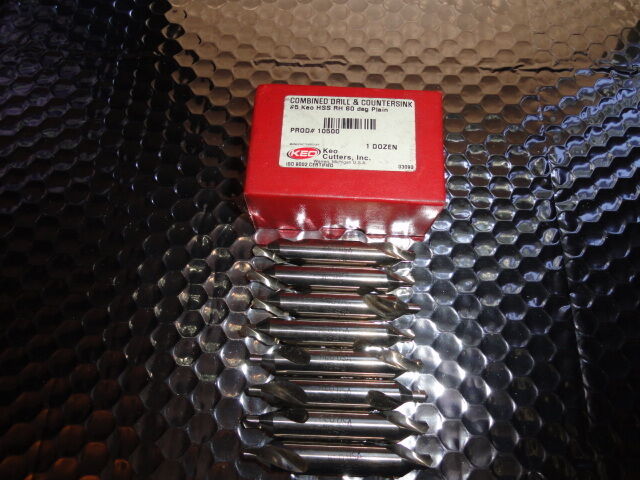 10500 combined drill & countersunk box of 8