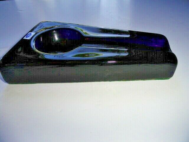 Comoy's  Blue Glass  Ashtray