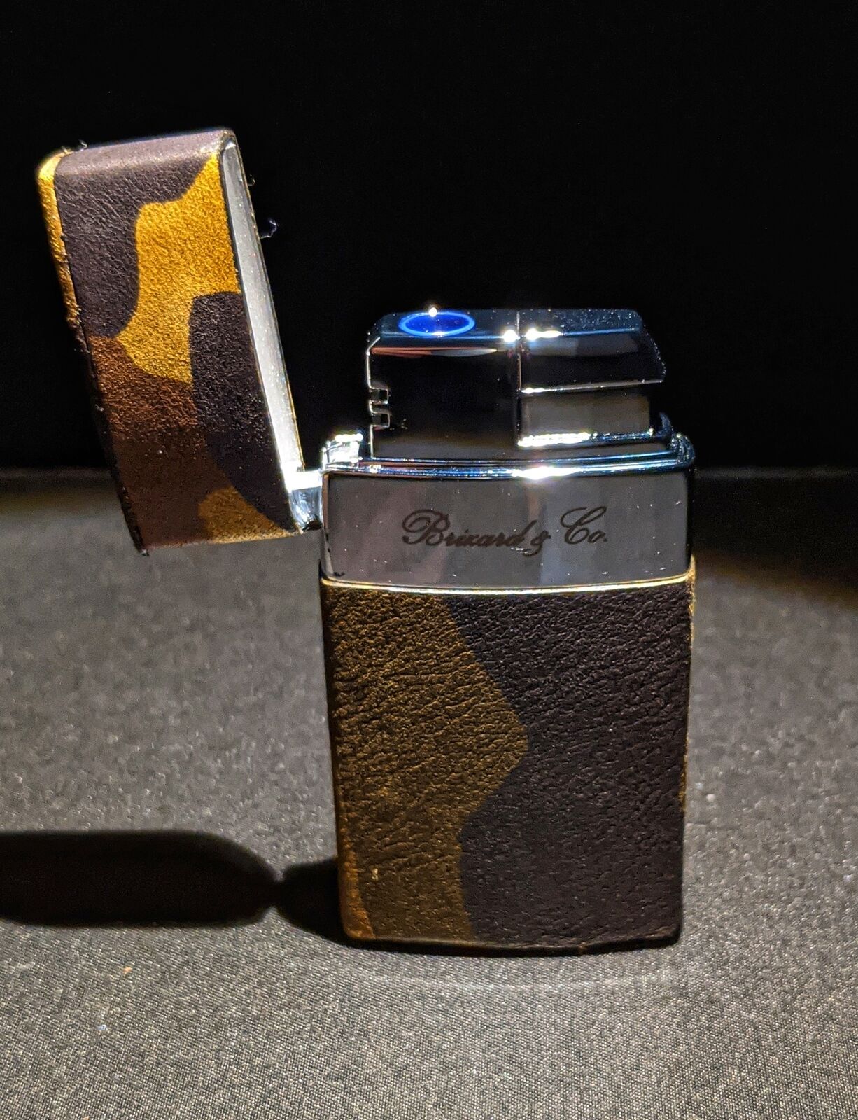 Brizard and Co Camo Pattern  Case, Cutter and Lighter Combo