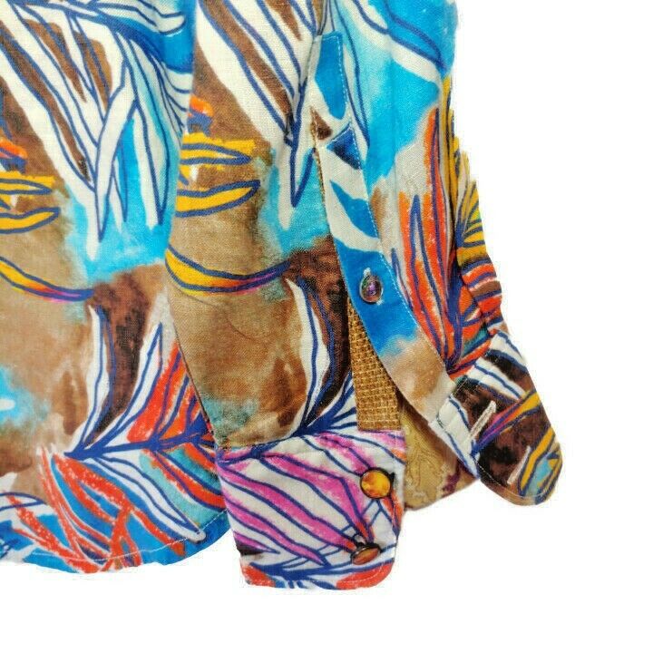 Robert Graham - Colorful Long Sleeve - Men's Medium Button Down Classic Fit