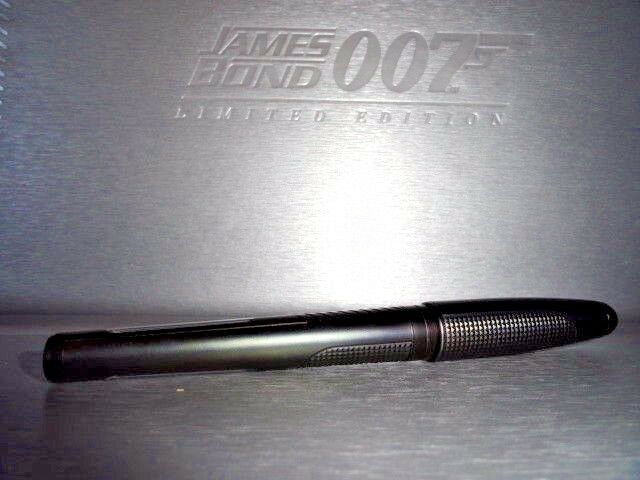 S.T. Dupont James Bond Spectre 007 Black PVD Fountain Pen