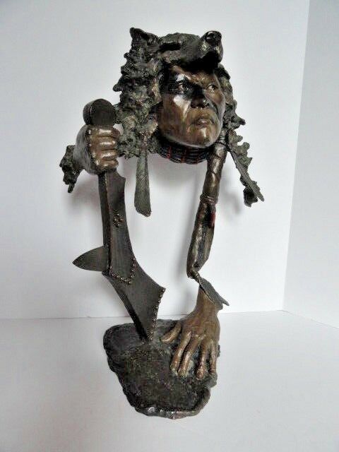 Mark Hopkins "I Have Seen Tomorrow" Limited Edition Bronze Sculpture