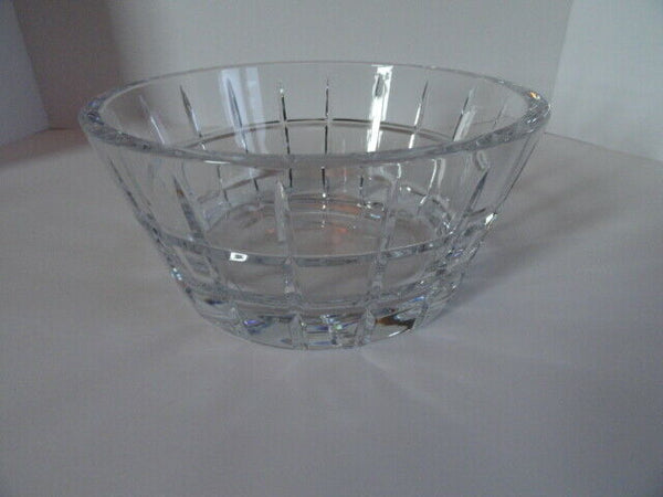 Faberge Metropolitan Clear Crystal Bowl 9" diameter