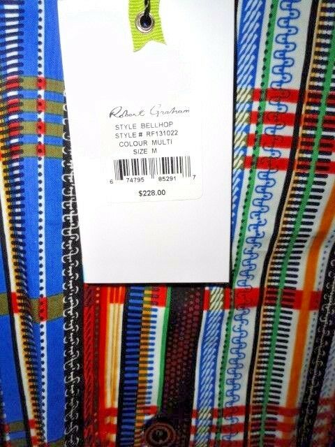 Robert Graham Designer Multicolored Shirt