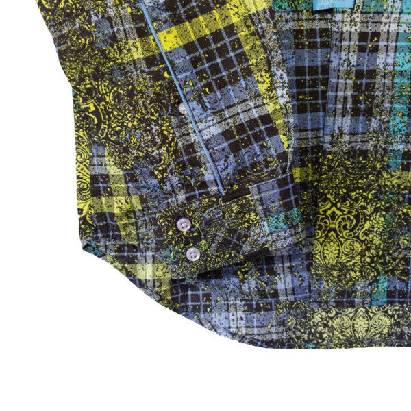Robert Graham - Colorful Long Sleeve - Men's Medium Button Down Classic Fit