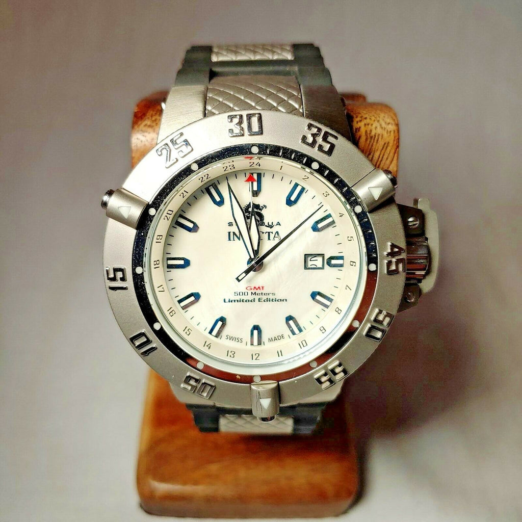INVICTA SUBAQUA NOMA III MENS QUARTZ 50MM WHITE CASE STAINLESS STEEL DIAL