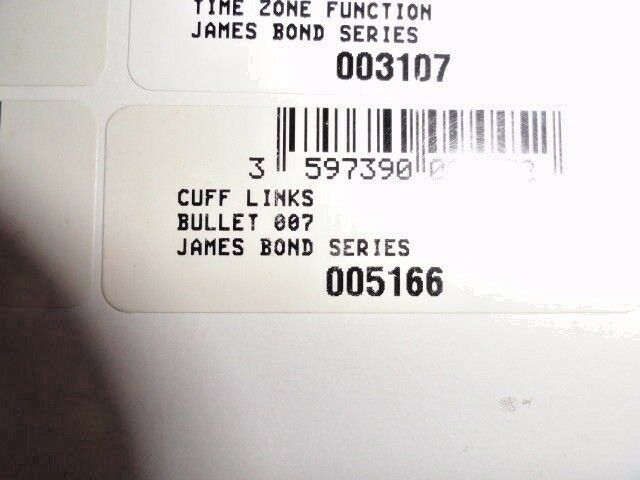 S.T. Dupont James Bond 007 Bullet Cufflinks