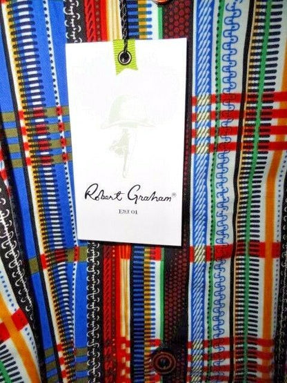 Robert Graham Designer Multicolored Shirt