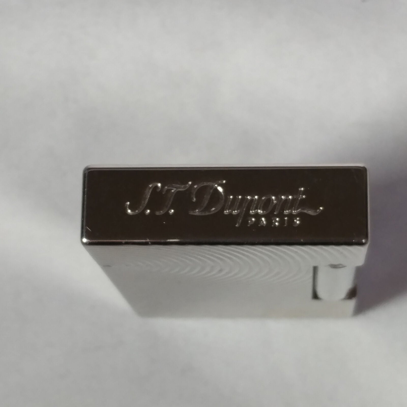 ST DUPONT GATSBY BRUSHED PALLADIUM  LIGHTER