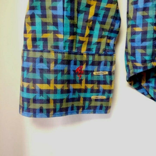 Robert Graham - Colorful Long Sleeve - Men's Medium Button Down Classic Fit