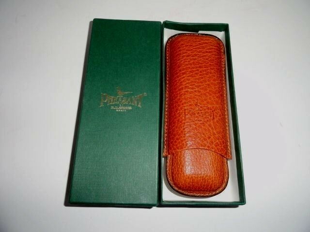 Pheasant by R.D.Gomez Tan Leather Case