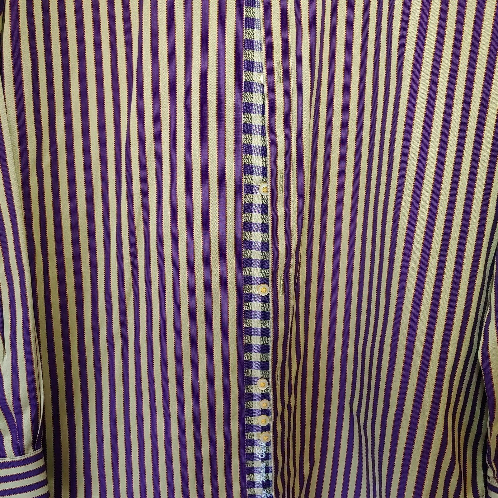 Robert Graham - Colorful Long Sleeve - Men's Medium Button Down Classic Fit
