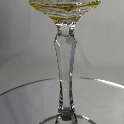 FABERGE | YELLOW XENIA IMPERIAL YELLOW GOLD CRYSTAL GOBLET | SINGLE