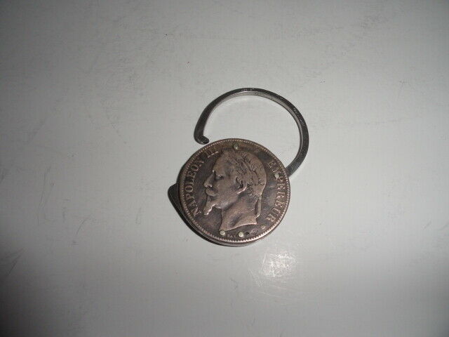 eloi 5 Francs 1867 coin key ring