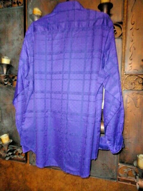 Robert Graham Purple Long Sleeve Shirt - Size Medium - New