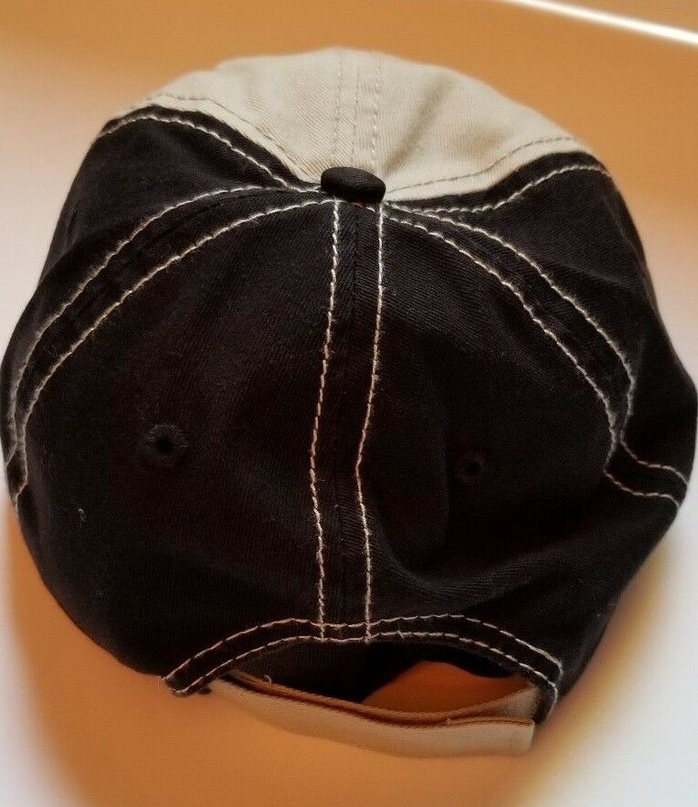 Mack Trucks Black & Tan Canvas  Baseball Cap