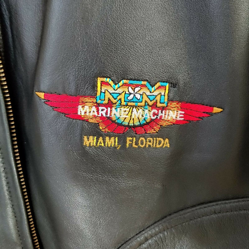 Marine Machine Leather Jacket
