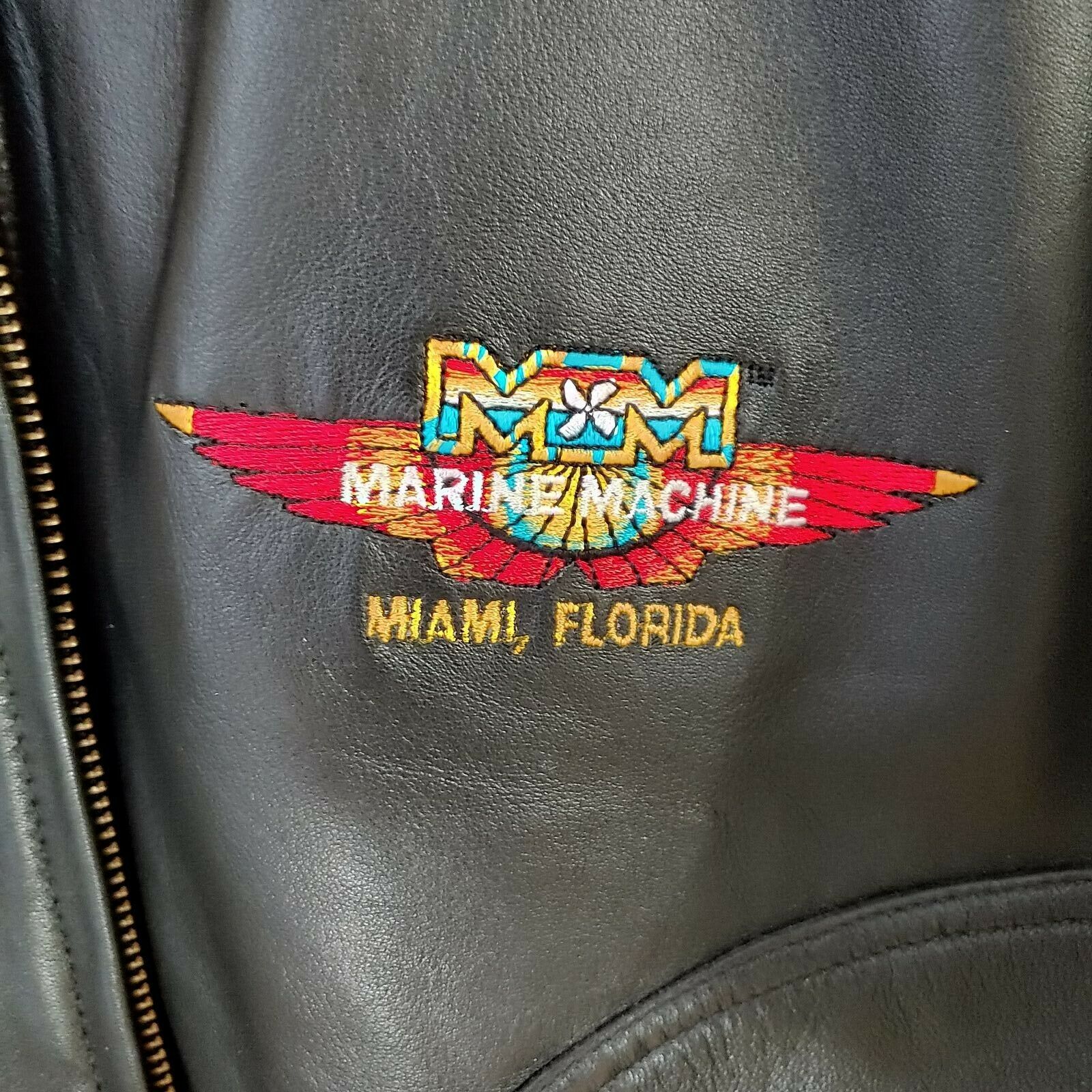 Marine Machine Leather Jacket