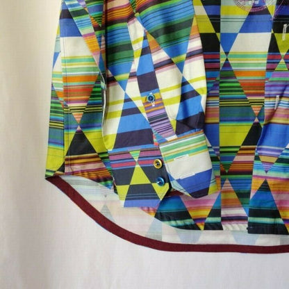 Robert Graham - Colorful Long Sleeve - Men's Medium Button Down Classic Fit