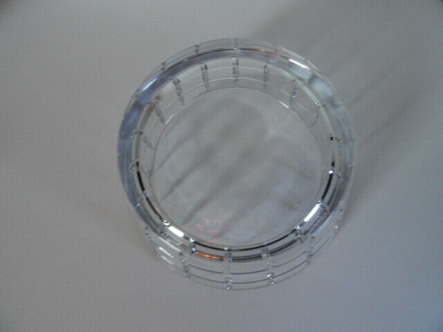 Faberge Metropolitan Clear Crystal Bowl 9" diameter