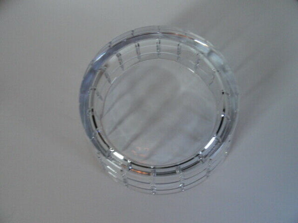 Faberge Metropolitan Clear Crystal Bowl 9" diameter
