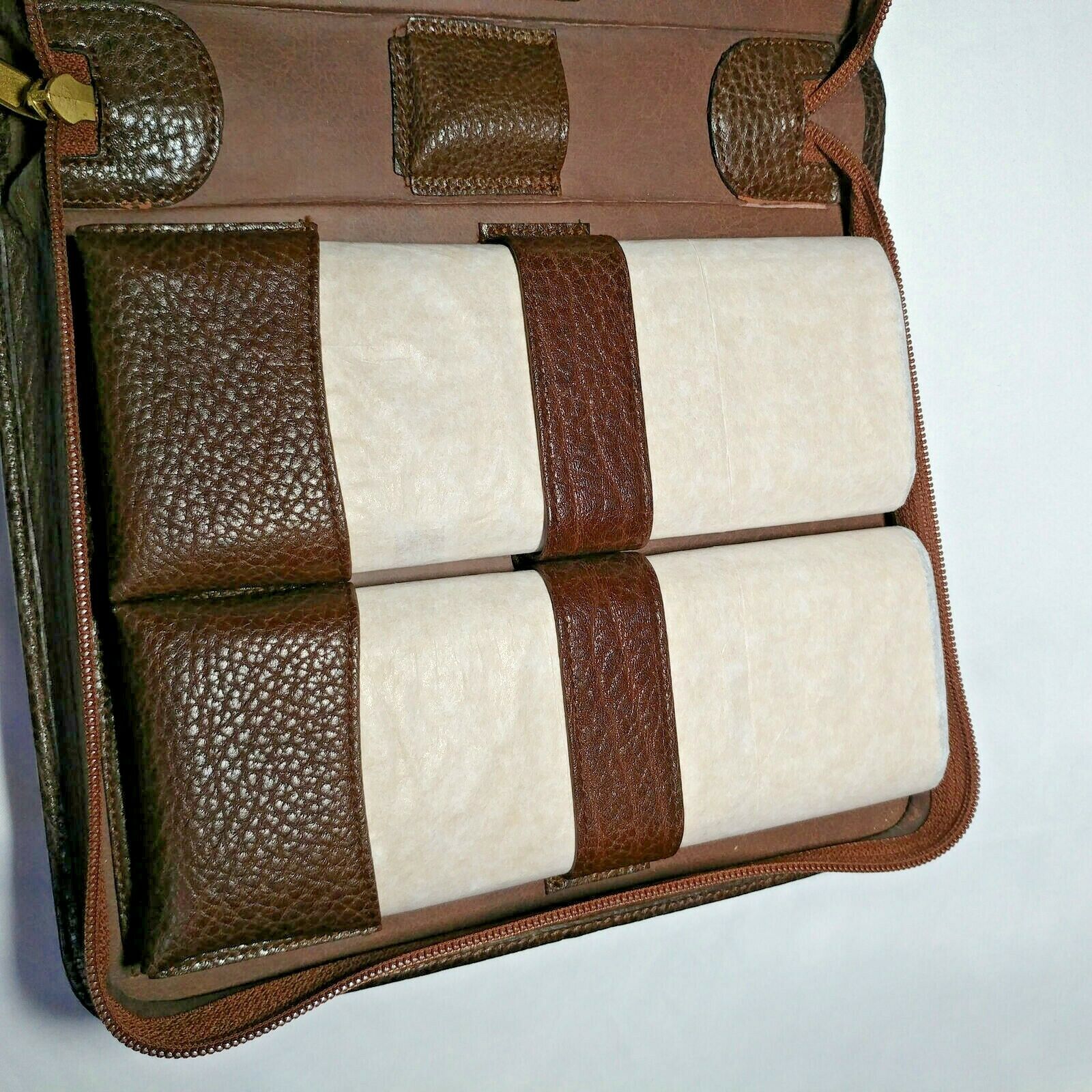 Pheasant by R.D.Gomez | Spain | Brown Leather Case | P.N: 601-Brown