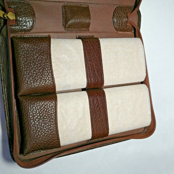 Pheasant by R.D.Gomez | Spain | Brown Leather Case | P.N: 601-Brown