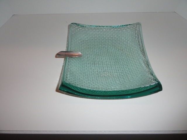 Stephen Schlanser Studio Art Glass Ashtray
