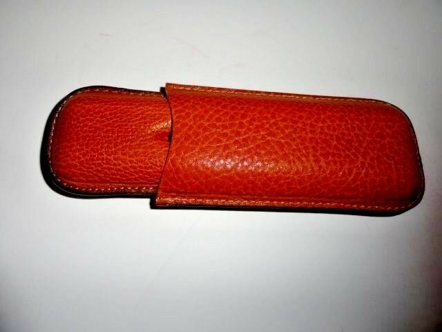 Pheasant by R.D.Gomez Tan Leather Case