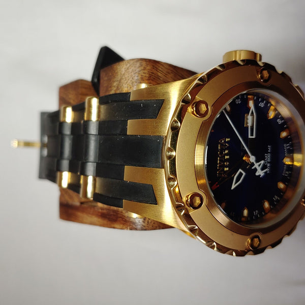 Invicta Reserve Collection GMT 18k Gold-Plated Stainless Steel Watch