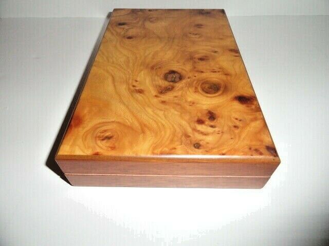 Mastro de Paja Burl Wood storage box # 3