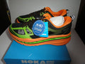 Hoka One One Mens Stinson 3 ATR Shoes 1008326 Bright Green / Persimmon 12.5