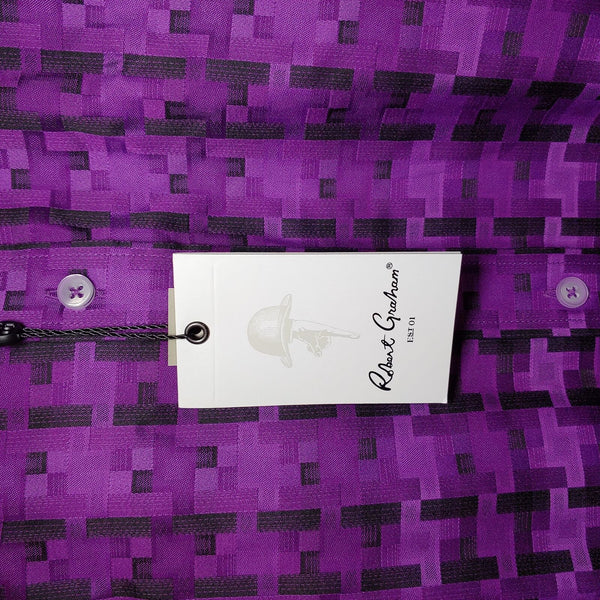 Robert Graham - Colorful Long Sleeve - Men's Medium Button Down Classic Fit
