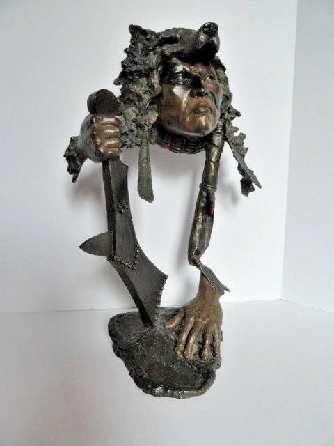 Mark Hopkins "I Have Seen Tomorrow" Limited Edition Bronze Sculpture