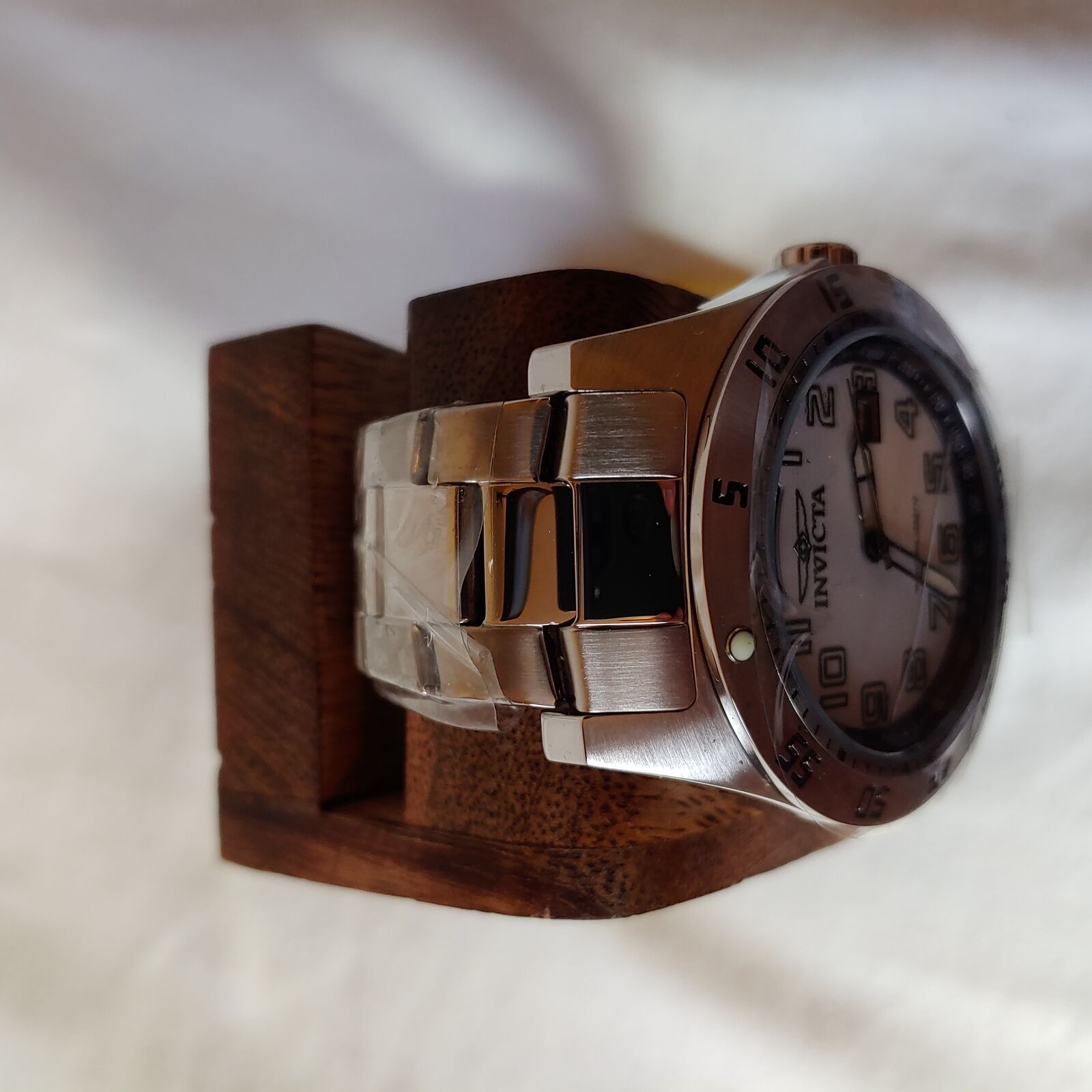 INVICTA SPECIALTY SWISS MOVEMENT QUARTZ WATCH - STAINLESS STEEL CASE AND BAND