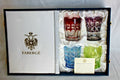 Faberge Na Zdorovya Glasses  set of 4 Edition II Measure 3 7'8 " H x 3 3/8 " W