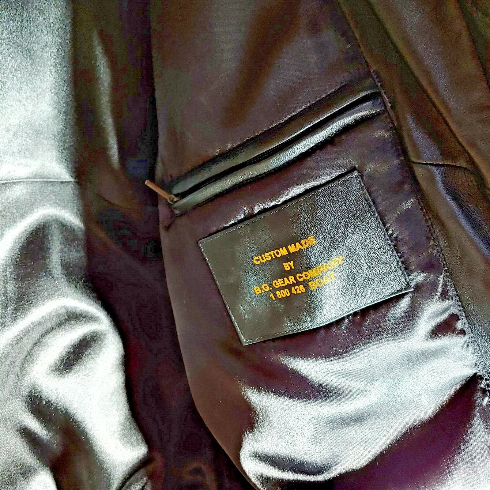 Marine Machine Leather Jacket