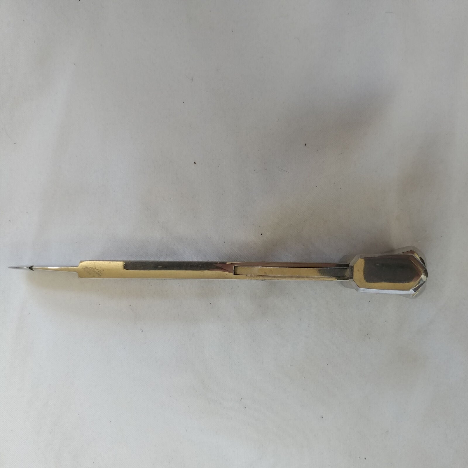 Vintage Cigar Cutter/Punch w/Box Opener and Metal Handle