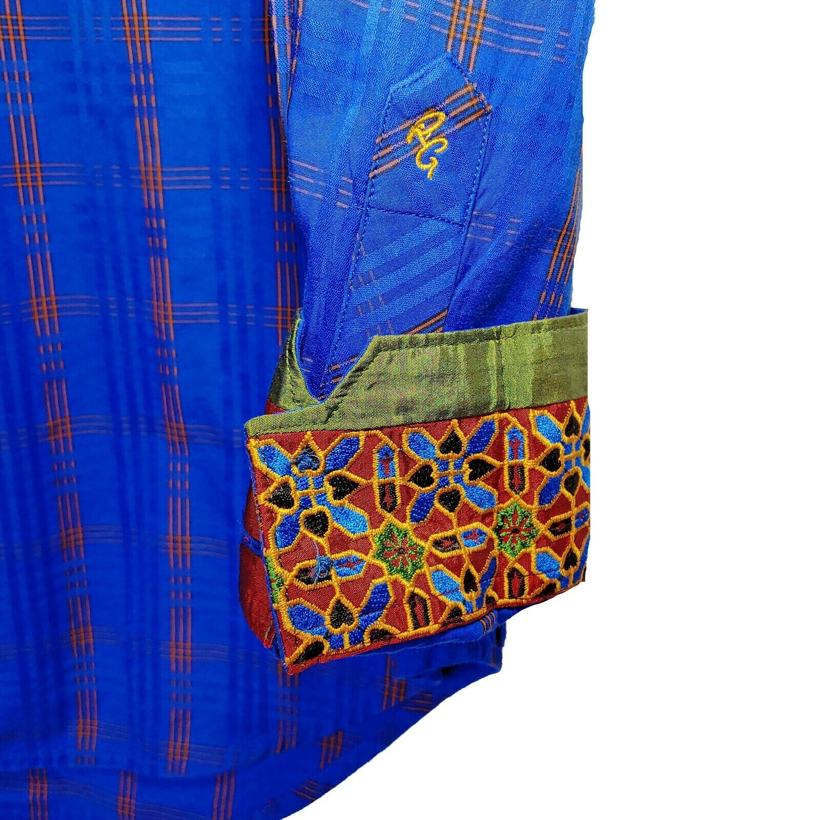 Robert Graham - Colorful Long Sleeve - Men's Medium Button Down Classic Fit
