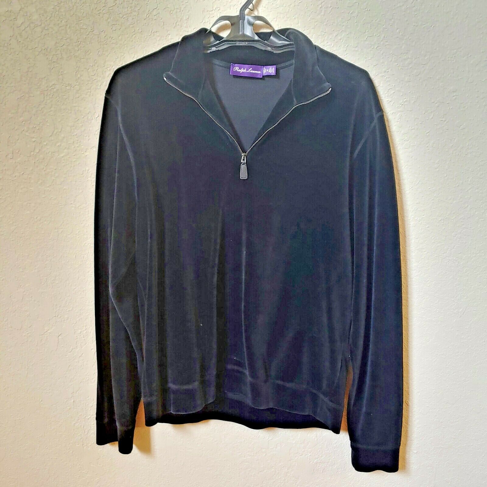 Ralph Lauren | Men's Medium Black Long sleeve pullover