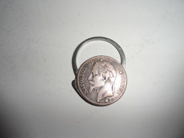 eloi 5 Francs 1867 coin key ring