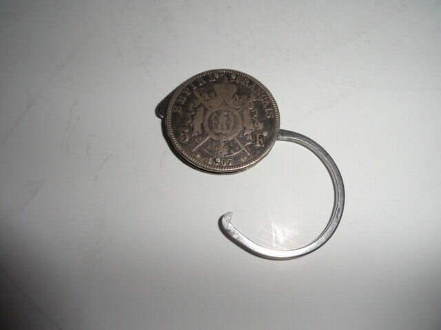 eloi 5 Francs 1867 coin key ring