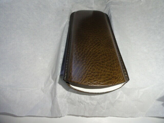 Pheasant Leather Eye Glass Case
