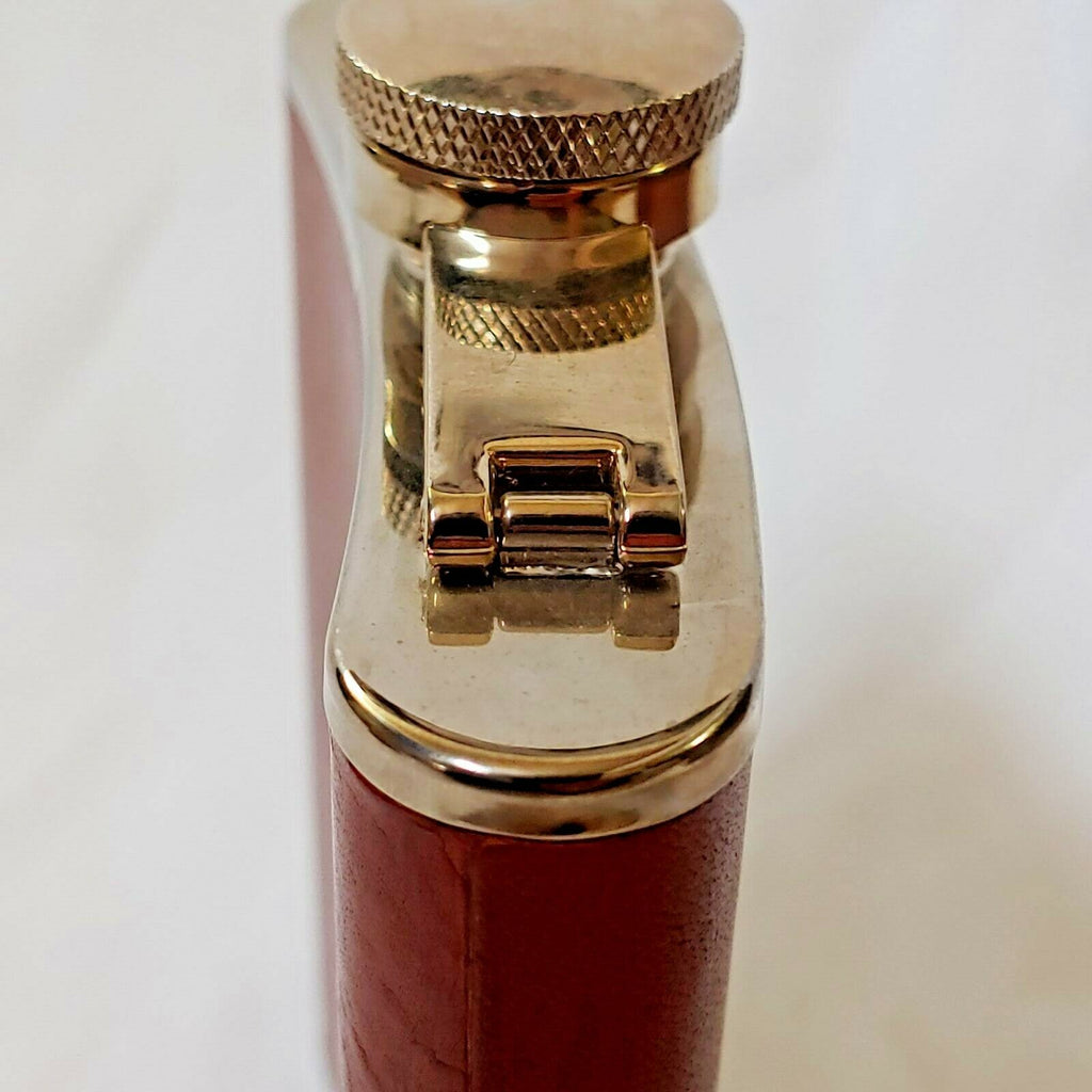 Atoll | Brown Leather | 6 oz. Flask